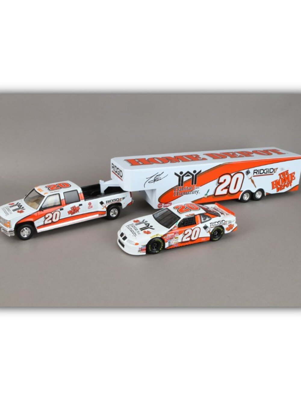 Brookfield Collectors Guild Tony Stewart Home Depot Habitat for Humanity trailer